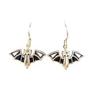 Cartoon Animal Earrings Crafted with Environmentally Safe Materials Great Conversation Starter At Social Gatherings Halloween Bat Pumpkin Earrings