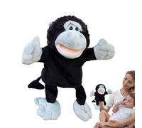 Cartoon Animal Hand Puppet - Soft Ventriloquist Style Plush Toy with That Opens | Interactive Puppet Dejuego Deroles for Communication Between Parents and Children, Education
