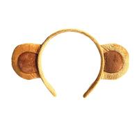 Cartoon Animal Headbands Soft Faux Plush Monkey Ears Hairband Funny Banana Hair Hoop Creatures Theme Party Costume Monkey Ears Headbands For Washing Face