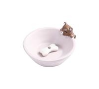 Cartoon Animal Incense Holder,Multifunctional Incesence Stick Holder,Small Animals Censer Rack,Cute Ash Catcher for Home(puppy)