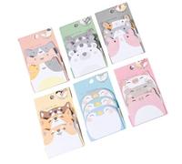 Cartoon Animal Notes 270 Sheets 18x60mm Adheive Notes Small Notepads Pocket Memo Pad Reminder On Notebook Planner Inspirational Shape Note Pad