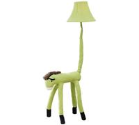 Cartoon Animal Shape Floor Lamp, Huggable Plush Horse Design, 49-Inch Tall Decorative Light for Bedroom and Children's Room, E27 Bulb, Button Switch