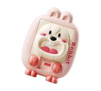 Cartoon Animal Sliding Puzzle - 3D Brain Teaser Travel Game | Educational Handheld Puzzle Toy for Kids, Teens - Interactive Logic Game for Boys and Girls, Fun Learning Activity for Road Trip