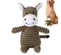 Cartoon Animal Squeaky Toy - Durable Plush Doll with Sounds Exciting Chew Toy for Puppies | Interactive Pet Entertainment for Dogs to Reduce and Feed
