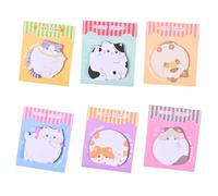 Cartoon Animal Stick-on Write Pads - Multipurpose Removable Adhesive Sheets for Planner Decor & Organizing Reusable Adhesive Note