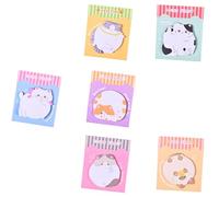 Cartoon Animal Stick-on Write Pads - Multipurpose Removable Adhesive Sheets for Planner Decor & Organizing Colorful Office Stick Note