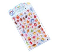 Cartoon Animal Sticker System - 3D Adhesive Decal Kit, Cute Bubble Decoration Set, Phone Case Party Birthday Classroom Activity Reward Craft Pack | Greeting Card Scrapbooking Art Supplies Fun