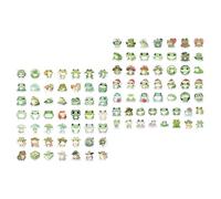 Cartoon Animal Stickers 100 Pieces Reward Stickers For Journal Phone Case Laptop Water Bottle Pen Case Snowboard
