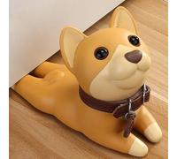 Cartoon Animals, Decorative Door Wedge, PVC Anti-Slip Door Holder,14/9/6.5cm, Adorable Puppy Shape Design, Lightweight and Easy to Move, for Businesses Dormitory