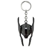 CARTOON Avengers Marvel Metal Enamel Keyring Superhero Symbols Pendant Gift, Thor's Helmet, 11 cm