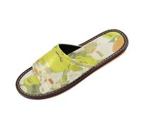 Cartoon Baboon Group Green Orange House Slippers Indoor Outdoor Reusable Soft customized Dorm Home Slides for Pool Gym Bath House pantuflas para mujer