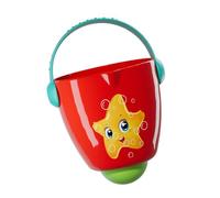 Cartoon Baby Bath Bucket Toy With Sprayer Sprinkler Bucket Bathtub Toy For Toddler Early Learning Fine Motor Development Cartoon Baby Shower