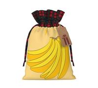 cartoon banana Two Color Drawstring Gift Bag M Beautiful Convenient Suitable For Christmas Birthdays