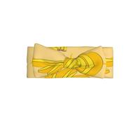 cartoon bananaBow headband, patterned baby bow hair accessory, suitable for newborns, infants, and everyday wear