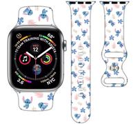 Cartoon Band Compatible with Apple Watch 38mm/40mm/41mm/42mm/44mm/45mm/46mm, Cute Bands Replacement for Apple Watch Series 10 9 8 7 6 5 4 3 SE2, Silicone iWatch Band for Women Men