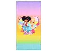 CARTOON Barbie Beach Towel Microfiber Polyester Kids Towel 240gsm Size 70x140cm Beach Pool