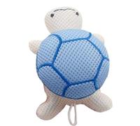 Cartoon Bath Sponge - Shower Bush, Mesh Turtle Shape Loofah, Gentle Puff Plus Soft Detergent for Girls Baby Skin Cleaning in Bath or Bathroom
