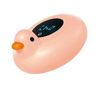 Cartoon Bath Temperature Meter - Child Friendly, Submersible LED Display, Fast Reading Probe, Thermal Detector, Rubber Casing Nonslip Grip | Bathtub Monitor With Cute Character For Room Mother Childs