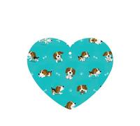 Cartoon Beagle Dog Printing 10 Pcs Air Freshener Cards,Car Scented Hanging Sheets Air Freshener Set For Car Decoration
