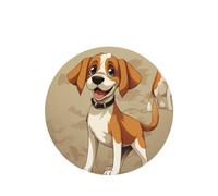 Cartoon Beagle Dogs Car Air Fresheners Cards 4 Pcs Long Lasting Car Fresheners Gifts for Men Women Auto Aromatherapy Tablets Hanging Scented Card Rearview Mirror Pendant - Lavender Scent