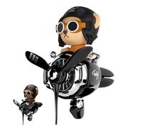 Cartoon Bear Air Freshener - Bears Car Perfume Diffuser Decoration, Cool Creative Vents Clips Accessory | Long Lasting Scented Decorative Vent Clip For Men Women Vehicles Automobile Interior Decoratio