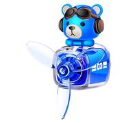 Cartoon bear airplane air fresheners: bear pilot car diffuser, ventilation ornament - long-lasting perfume fragrance with a relaxing aromatherapy effect, air freshener
