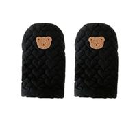 Cartoon Bear Gloves Pram Mittens Windproof Wear-Resistant Hand Warmer for Outdoor Activities Secure and Accessories