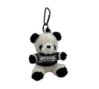 Cartoon Bear Keychain Bag and Key Plush Pendant, フリーサイズ