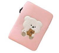 Cartoon Bear Pattern Laptop Sleeve Case Bags Shockproof Computer Covers Bag Tablet Pouches For 13/11inch Laptop Covers