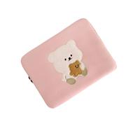 Cartoon Bear Pattern Laptop Sleeve Case Bags Shockproof Computer Covers Bag Tablet Pouches For 13/11inch Laptop Covers