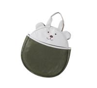 Cartoon Bear Pattern Mom Bag Diaper Bag Multifunction Travel Bag Breathable Hollow Out Organizers Bag Soft Mesh Handbag Travel Bag for Moms