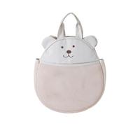 Cartoon Bear Pattern Outdoor Travel Nappy Soft Handbag for Women Breathable Hollow Out Storage Breathable Design