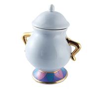 Cartoon Beauty and the Beast Vintage Teapot Mug Mrs Potts Teapot Cup Sugar Bowl Chönes Gift (1 Sugar Shaker)