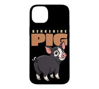 Cartoon Berkshire Pig Farm Animal Lover Cute Pigs Case for iPhone 14 Plus