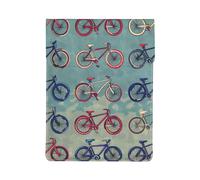 Cartoon Bikes Cycling Printed Laptop Sleeve Bag 13-Inch - Leather Laptop Sleeve Case Shockproof Protective Computer Cover Bag