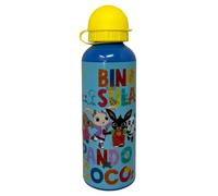 CARTOON Bing Aluminium Water Bottle with Pacifier for Babies 500ml Yellow