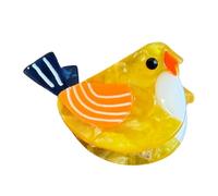 Cartoon Bird Shaped Hairs Clip Strong Acetate Hair Accessory, B | Lovely Cartoon Birds Hair Barrette for Women and Girls, Light Weight, Strong Acetate Hair Accessory