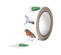 Cartoon Bird Sticker Pack - 500 Piece Animal Design, Adorable Waterproof Collection with Bright Patterns, Durable Vinyl Material | Cute Decal Stickers for Adults Scrapbook Luggage Card Envelope