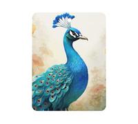 Cartoon Blue Peacock Car Air Freshener Hanging, Long Lasting Scented Car Aromatherapy Tablets, Square Fragrance Scented Cards for Vehicles, Bedroom, Wardrobe Gray-style