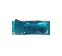 Cartoon Blue Sea Wave Baby Bow Headband, &Soft Baby Bow Hair Accessory For Newborn Babies, Toddlers, Kids.