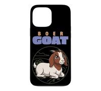 Cartoon Boer Goat Farm Animal Lover Cute Goats Case for iPhone 13 Pro Max