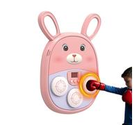 Cartoon Boxing Musical Machine, Electronic Punching Machine, Rechargeable LED Wall Target with Sound Effects, Funny Sports Toy, Interactive Training Game co