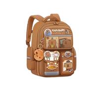 Cartoon Capybara School Backpack Creative And Practical Book Bag Large Capacity Casual Daypack For Student Fun School Supplies