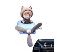 Cartoon Car Diffuser - Anime Theme Air Freshener Funny Interior Accessories Air Vent Mounting Device Vehicle Odor Eliminator | Cartoon Anime Car Diffuser for Using Lüf