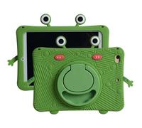 Cartoon Case for iPad Pro 11/10.9" /iPad Air 4，MONEHOYSY Cute Soft Silicone Kickstand [Drop Proof,Shock Proof,Anti Slip] Back Stand Cover Case for Kids Children Teens Girls Boys (Frog)