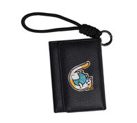Cartoon Cats Character Flat Wallet Abrasion Resistant Coin Purse Quick Access Card Slots Portable Wristlet Styles Elegant PU Coin Purse Hanging Wallet