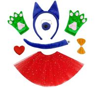 Cartoon Cats Costume Dogs Donkeys Accessories Set For Kid And Teen Halloween Birthday Cosplay Parties Role Playing Novelty Costume Accessories
