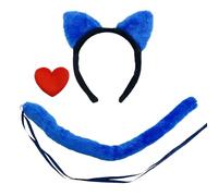 Cartoon Cats Costume Dogs Donkeys Accessories Set For Kid And Teen Halloween Birthday Cosplay Parties Role Playing Novelty Costume Accessories