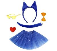Cartoon Cats Costume Dogs Donkeys Accessories Set For Kid And Teen Halloween Birthday Cosplay Parties Role Playing Novelty Costume Accessories
