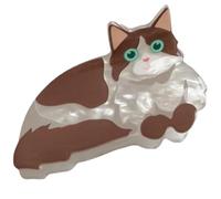 Cartoon Cats/Dogs Shape Hair Claw Braids Ponytail Woman Skincare Clip Elegant Wedding Party Styling Claw Clutcher For Thin For Small Acrylic For Party Daily Use